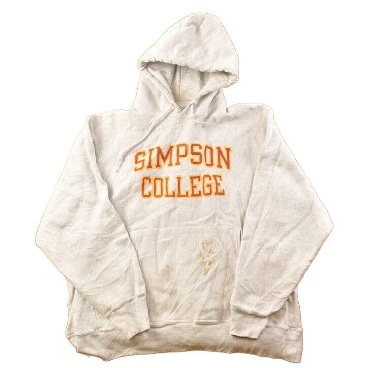 Vintage 1990s Simpson College Champion Reverse Weave Crewneck Men's Large from propervintagecanada