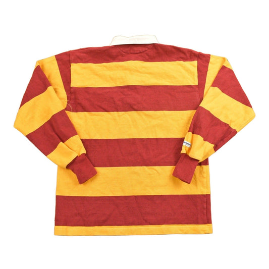 Vintage 1990s Simpson College Rugby Barbarian Collared Sweatshirt Men's Medium from propervintagecanada