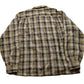Vintage 1990s Single Needle Wool Plaid Flannel Button Up Shirt Men's Medium from propervintagecanada