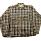 Vintage 1990s Single Needle Wool Plaid Flannel Button Up Shirt Men's Medium from propervintagecanada