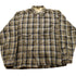 Vintage 1990s Single Needle Wool Plaid Flannel Button Up Shirt Men&