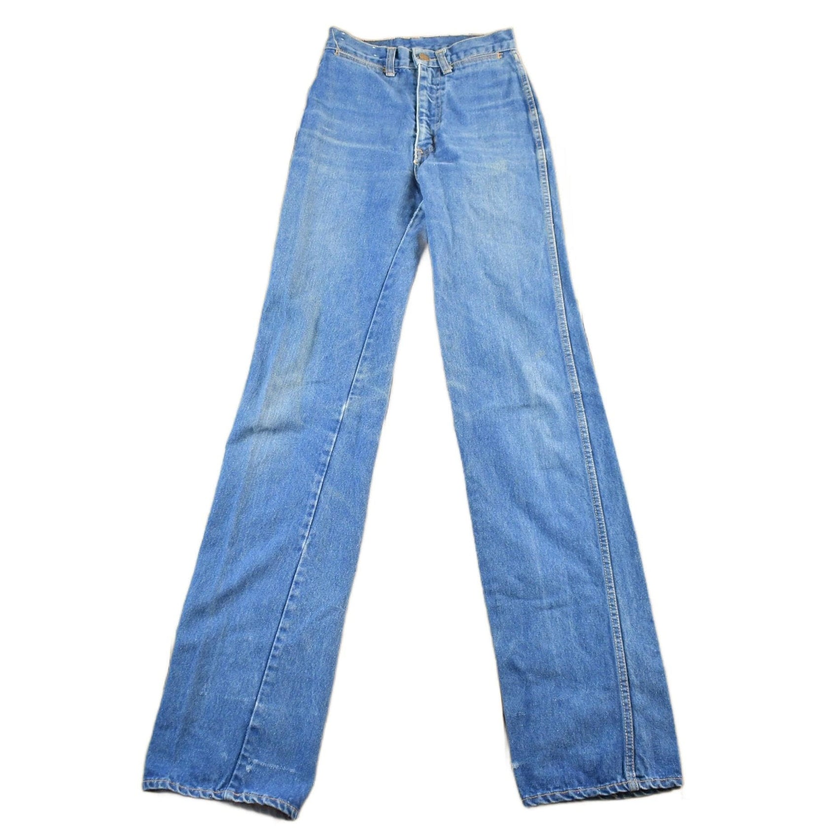 Vintage 1990s Single Spur Bootcut Denim Jeans Women's 24 x 36 from propervintagecanada