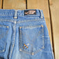 Vintage 1990s Single Spur Bootcut Denim Jeans Women's 24 x 36 from propervintagecanada