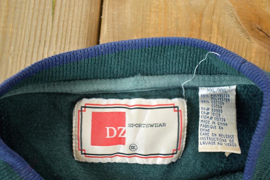 Vintage 1990s Ski Whistler British Columbia Souvenir Heavyweight Crewneck Sweatshirt Men's 2XL from propervintagecanada