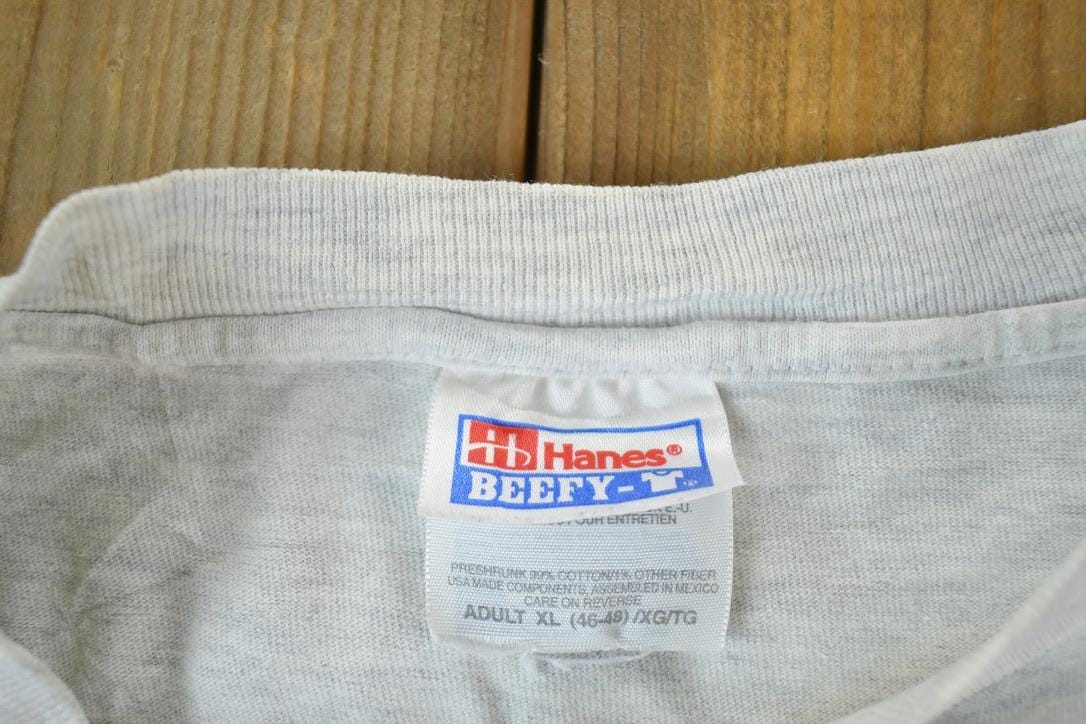 Vintage 1990s Skippers are NUMBER 1 Souvenir Single Stitch Graphic Print T-Shirt Men's XL from propervintagecanada