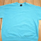 Vintage 1990s Sky Blue Blank Crewneck Sweatshirt Men's XL from propervintagecanada