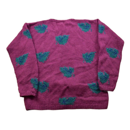 Vintage 1990s Skyr 100% Shetland Wool Knit Button Up Sweater Men's S from propervintagecanada