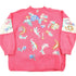 Vintage 1990s Skyr Sportswear Floral Knit Sweater Men&