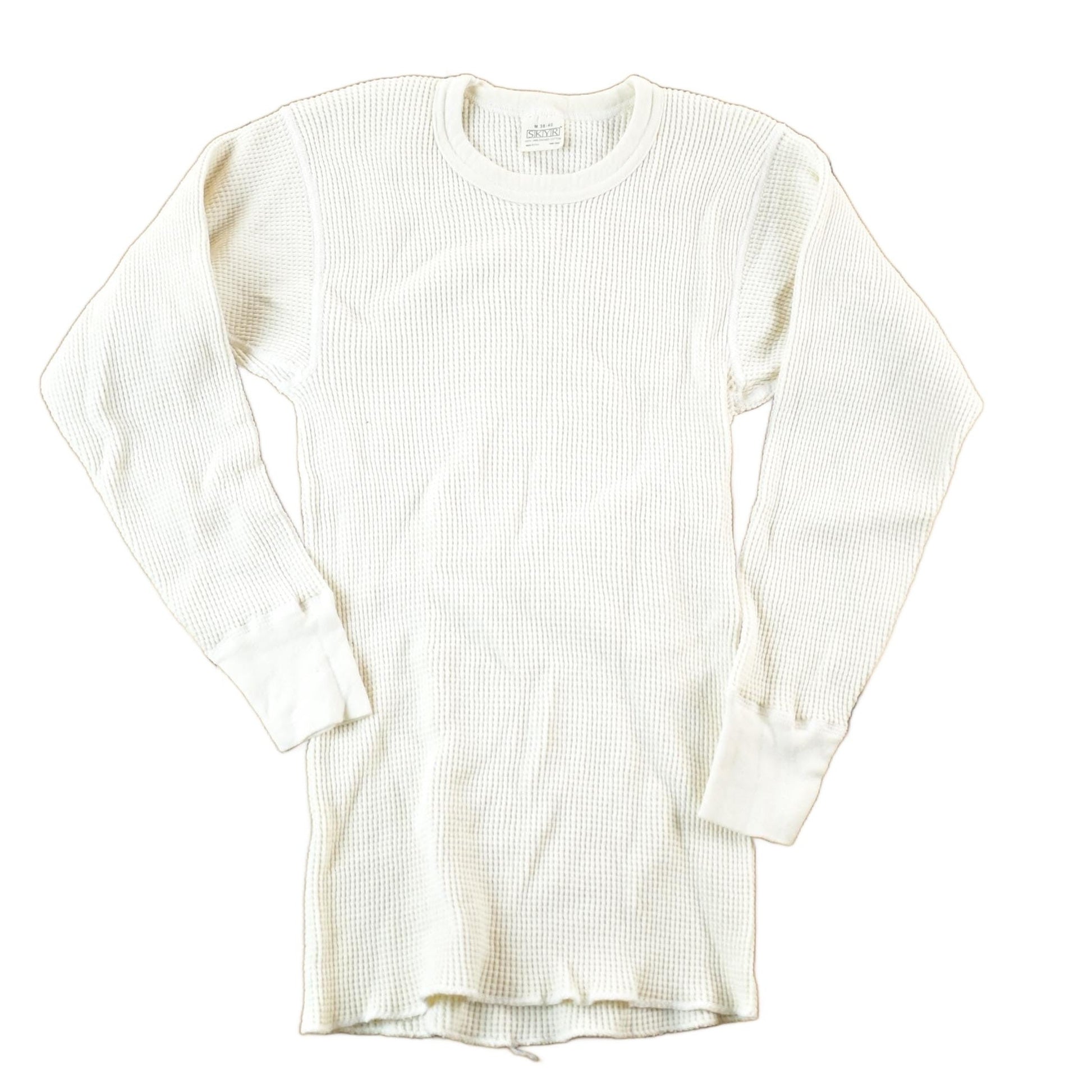 Vintage 1990s SKYR Thermal Crewneck Sweatshirt Mens M from propervintagecanada