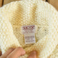 Vintage 1990s SKYR Wool Knit Shawl Collar Sweater Women's S from propervintagecanada