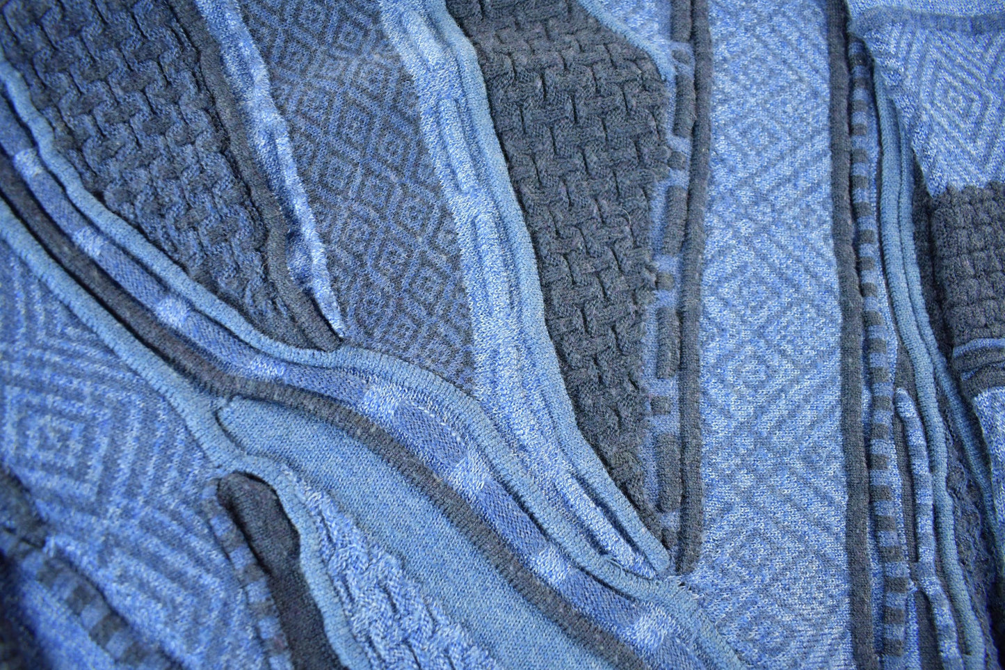 Vintage 1990s Slana 3D Cable Knit Crewneck Sweater Men's Large from propervintagecanada