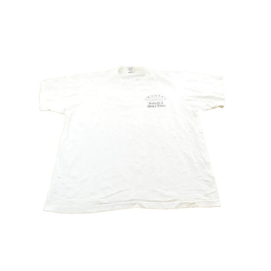 Vintage 1990s Small Town Bald Eagle Big Tall Souvenir T-Shirt Men's XL from propervintagecanada