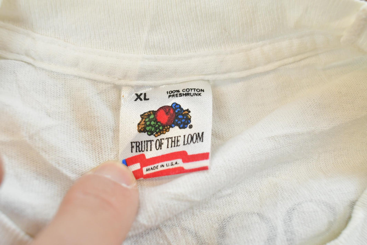 Vintage 1990s Small Town Bald Eagle Big Tall Souvenir T-Shirt Men's XL from propervintagecanada