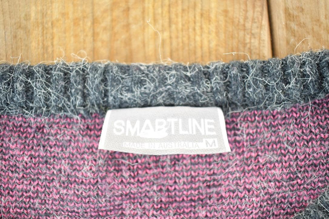 Vintage 1990s Smartline Koala Wool Knit Sweater Men's Medium from propervintagecanada