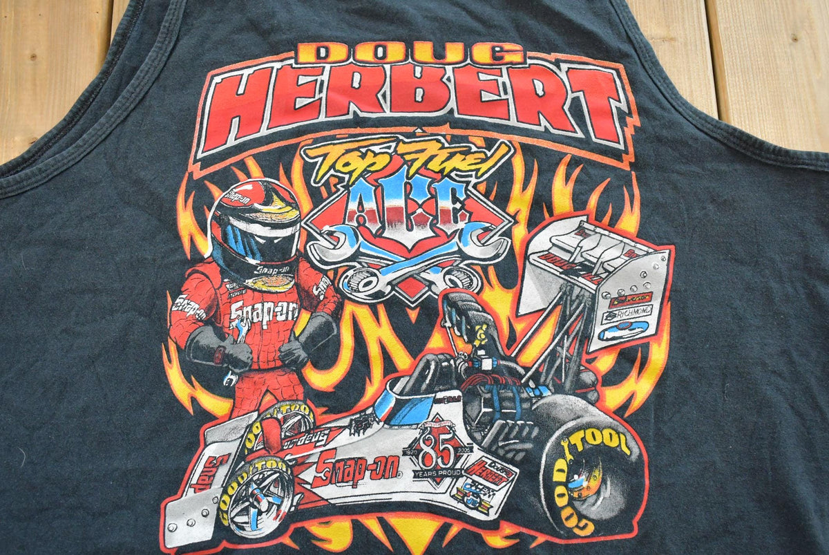 Vintage 1990s Snap-On Graphic Tank Top Men's XL from propervintagecanada