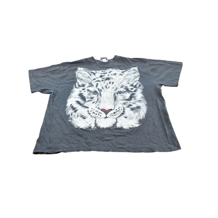 Vintage 1990s Snow Leopard T-Shirt Men's 2XL from propervintagecanada