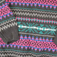 Vintage 1990s Snowflake Striped Knit AOP Crewneck Sweater Women's XL from propervintagecanada