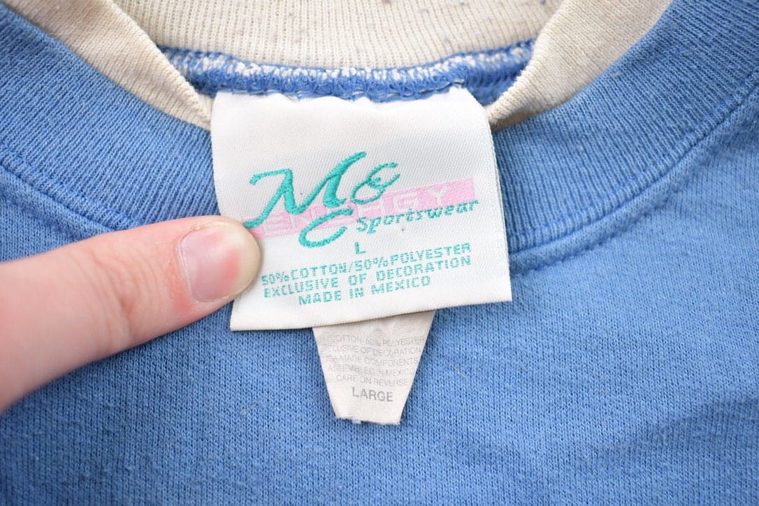 Vintage 1990s Snowman Theme Crewneck Sweater Men's Large from propervintagecanada