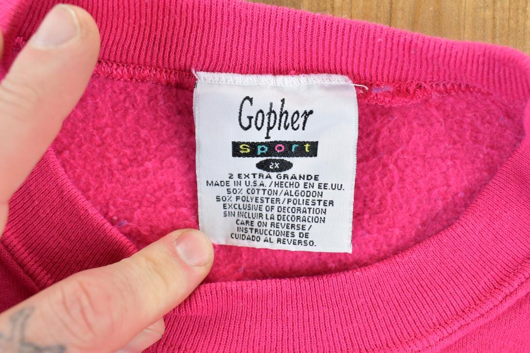 Vintage 1990s SO. Paradise Island, TX Souvenir Crewneck Sweatshirt Men's 2XL from propervintagecanada