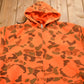 Vintage 1990s Sod King Orange Camo Graphic Hoodie Men's 2XL from propervintagecanada