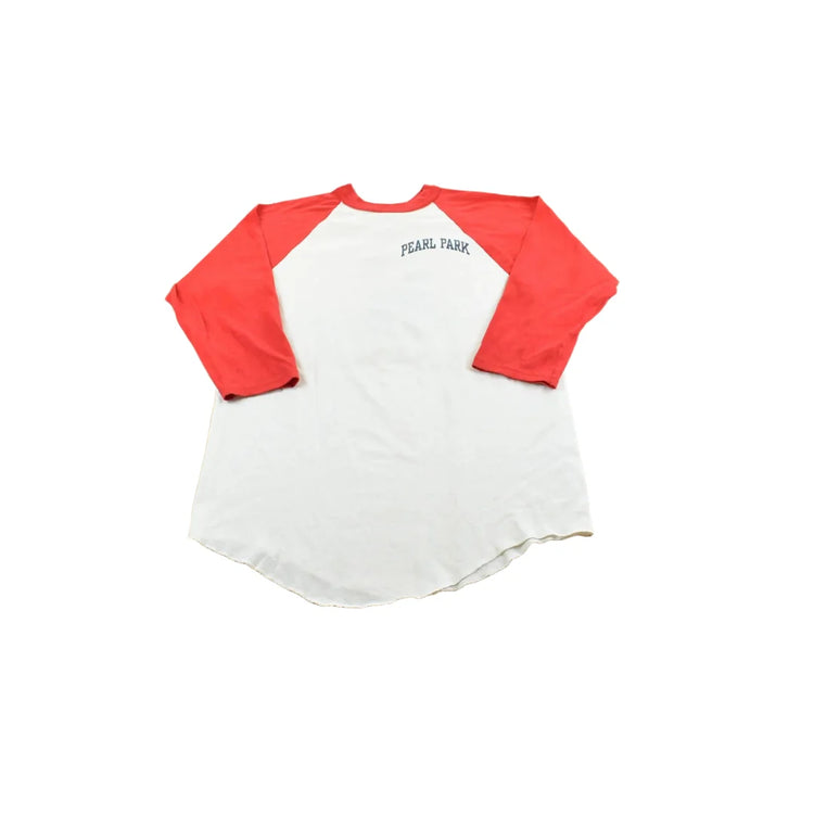 Vintage 1990s Soffe Pearl Park Raglan Color Block 3 Quarter Sleeve T-Shirt Men's M from propervintagecanada