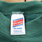 Vintage 1990s Soffe Sweats Blank Green Crewneck Sweatshirt Men's Large from propervintagecanada