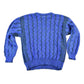 Vintage 1990s Software Knit Abstract Pattern Crewneck Sweater Mens L from propervintagecanada
