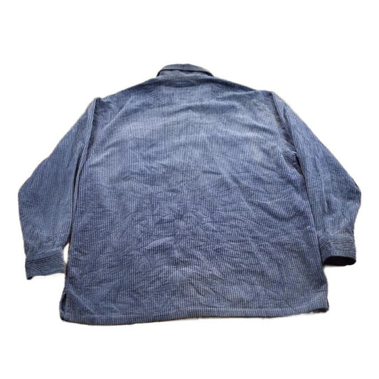 Vintage 1990s Sonoma Corduroy Zip Up Shirt Men's M from propervintagecanada