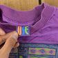Vintage 1990s South American Boho Art Souvenir T-Shirt Mens M from propervintagecanada