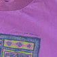 Vintage 1990s South American Boho Art Souvenir T-Shirt Mens M from propervintagecanada