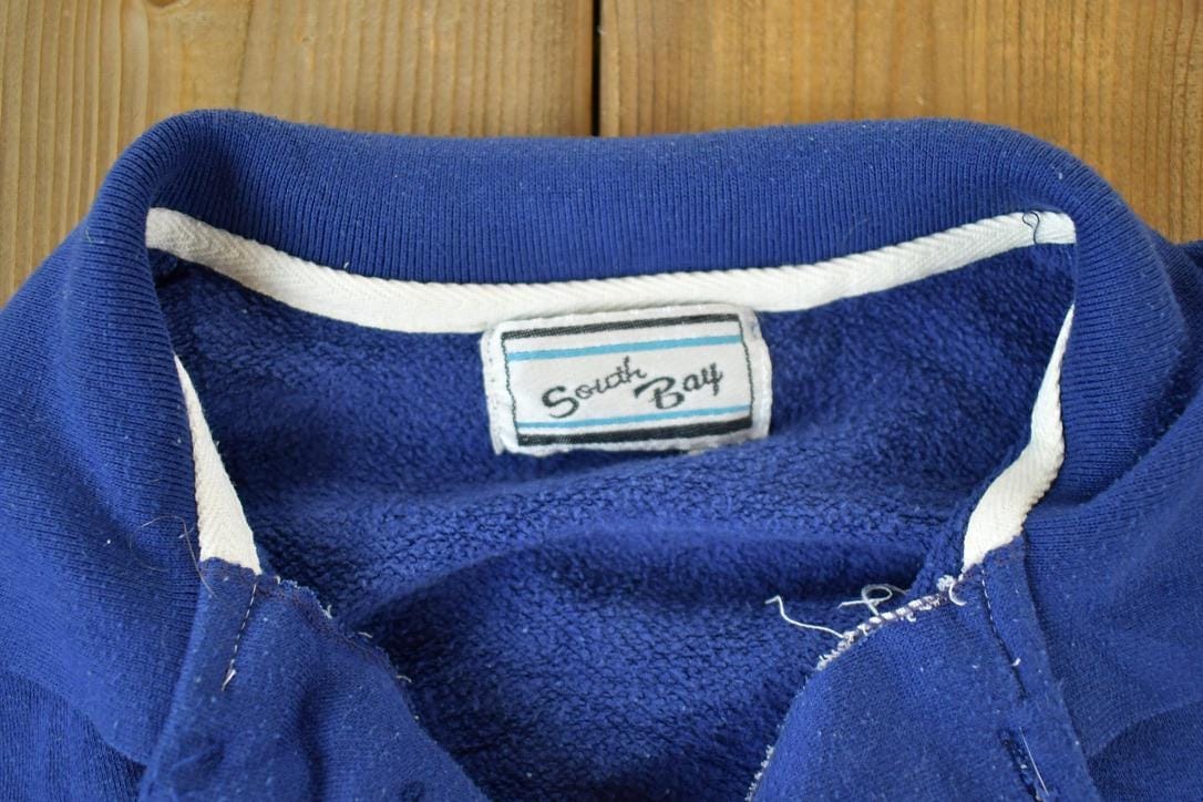 Vintage 1990s South Bay Souvenir Collared Crewneck Sweatshirt Women's M from propervintagecanada