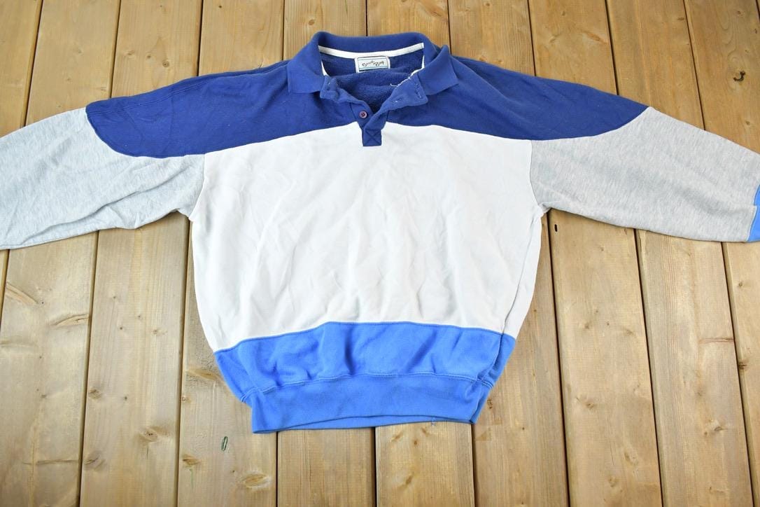 Vintage 1990s South Bay Souvenir Collared Crewneck Sweatshirt Women's M from propervintagecanada