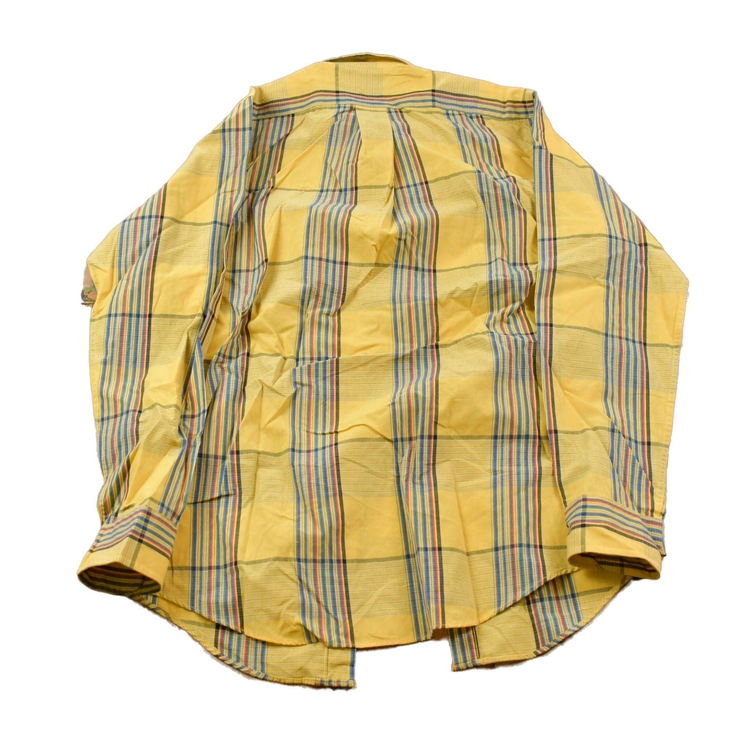 Vintage 1990s South Channel Plaid Button Up Shirt Men's Small from propervintagecanada