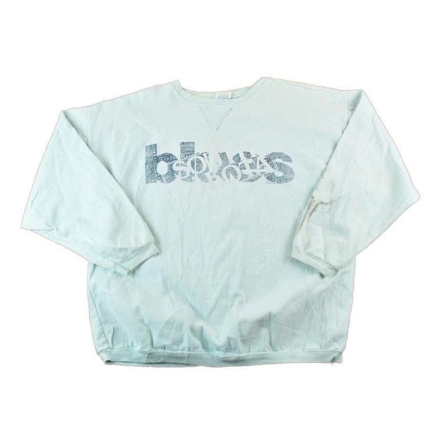 Vintage 1990s South Dakota Blues Souvenir Crewneck Sweatshirt Men's 2XL from propervintagecanada