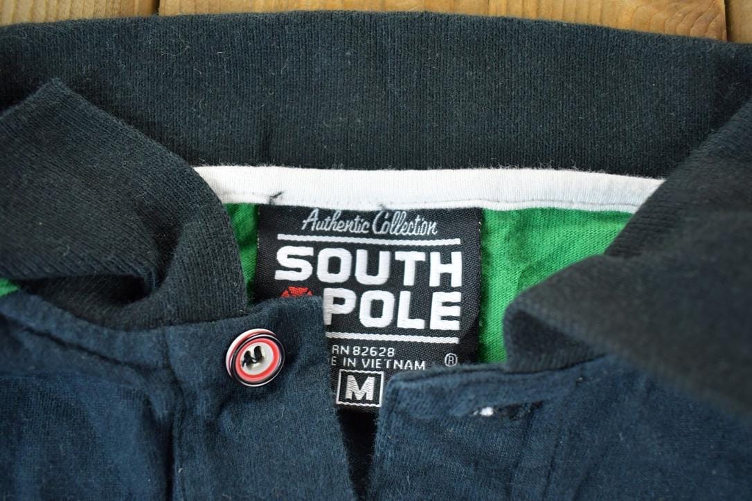 Vintage 1990s South Pole Button Up Hip Hop Style Shirt Men's Medium from propervintagecanada