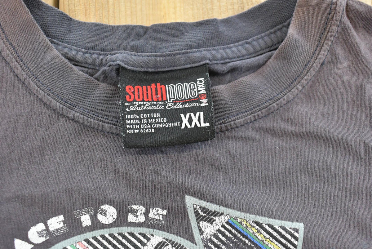 Vintage 1990s Southpole Graphic Print T-Shirt Mens L from propervintagecanada