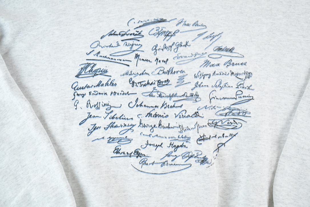 Vintage 1990s Souvenir Signature Heavyweight Crewneck Sweatshirt Men's XL from propervintagecanada