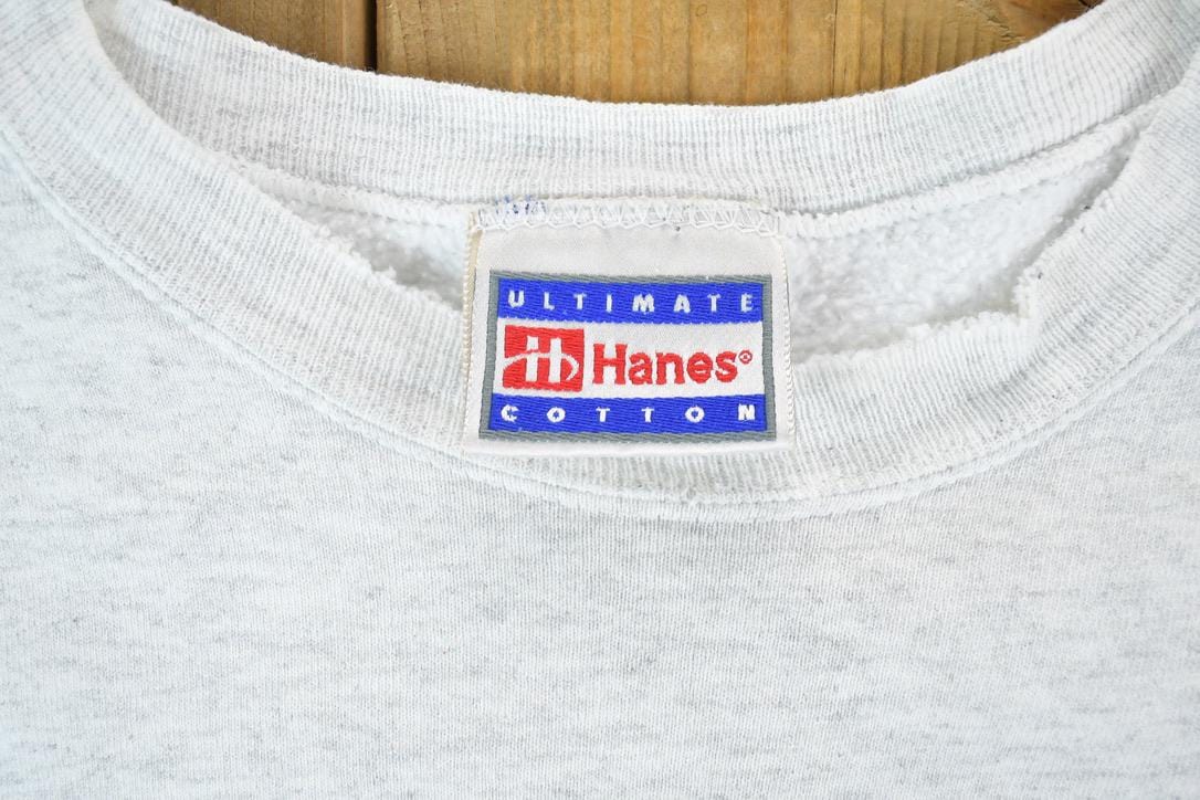 Vintage 1990s Souvenir Signature Heavyweight Crewneck Sweatshirt Men's XL from propervintagecanada