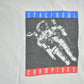 Vintage 1990s Space Bowl Champions Astronaut Souvenir Single Stitch Graphic Print T-Shirt Made In Men's XL from propervintagecanada