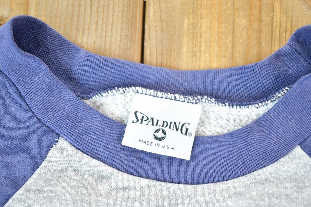 Vintage 1990s Spalding Crewneck Sweatshirt Made In USA Men's Medium from propervintagecanada