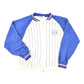 Vintage 1990s Spalding MLB Striped Full Zip Crewneck Sweatshirt Men's L from propervintagecanada