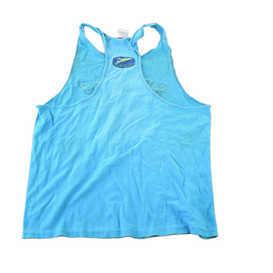 Vintage 1990s Speedo Power Volleyball Souvenir Single Stitch Graphic Print Tank Made In USA Men's Large from propervintagecanada