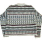 Vintage 1990s Spin Knit Abstract Pattern Crewneck Sweater Mens Small from propervintagecanada