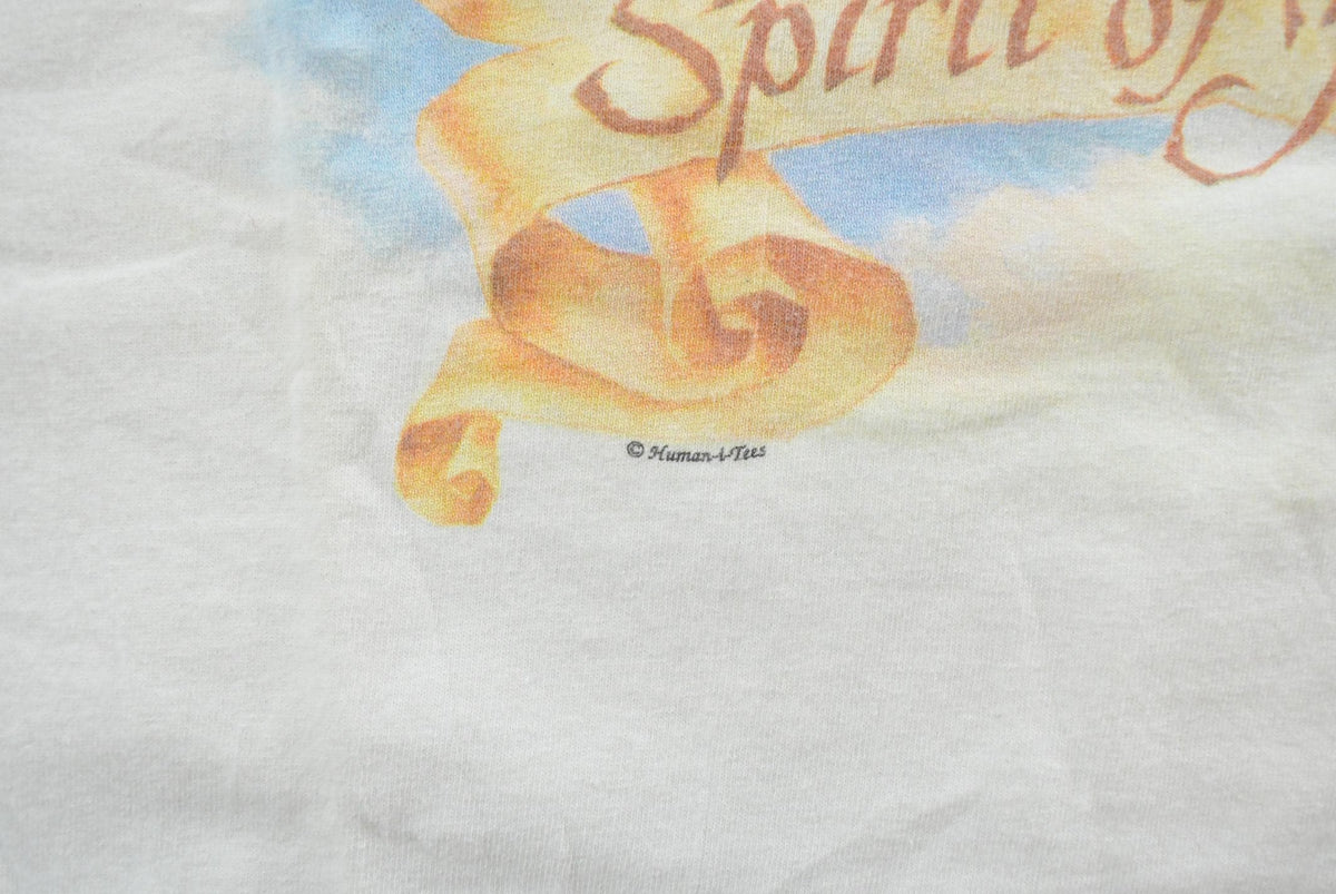 Vintage 1990s Spirit of Freedom Eagle Graphic T-Shirt Men's 2XL from propervintagecanada