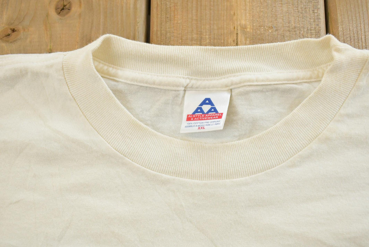 Vintage 1990s Spirit of Freedom Eagle Graphic T-Shirt Men's 2XL from propervintagecanada