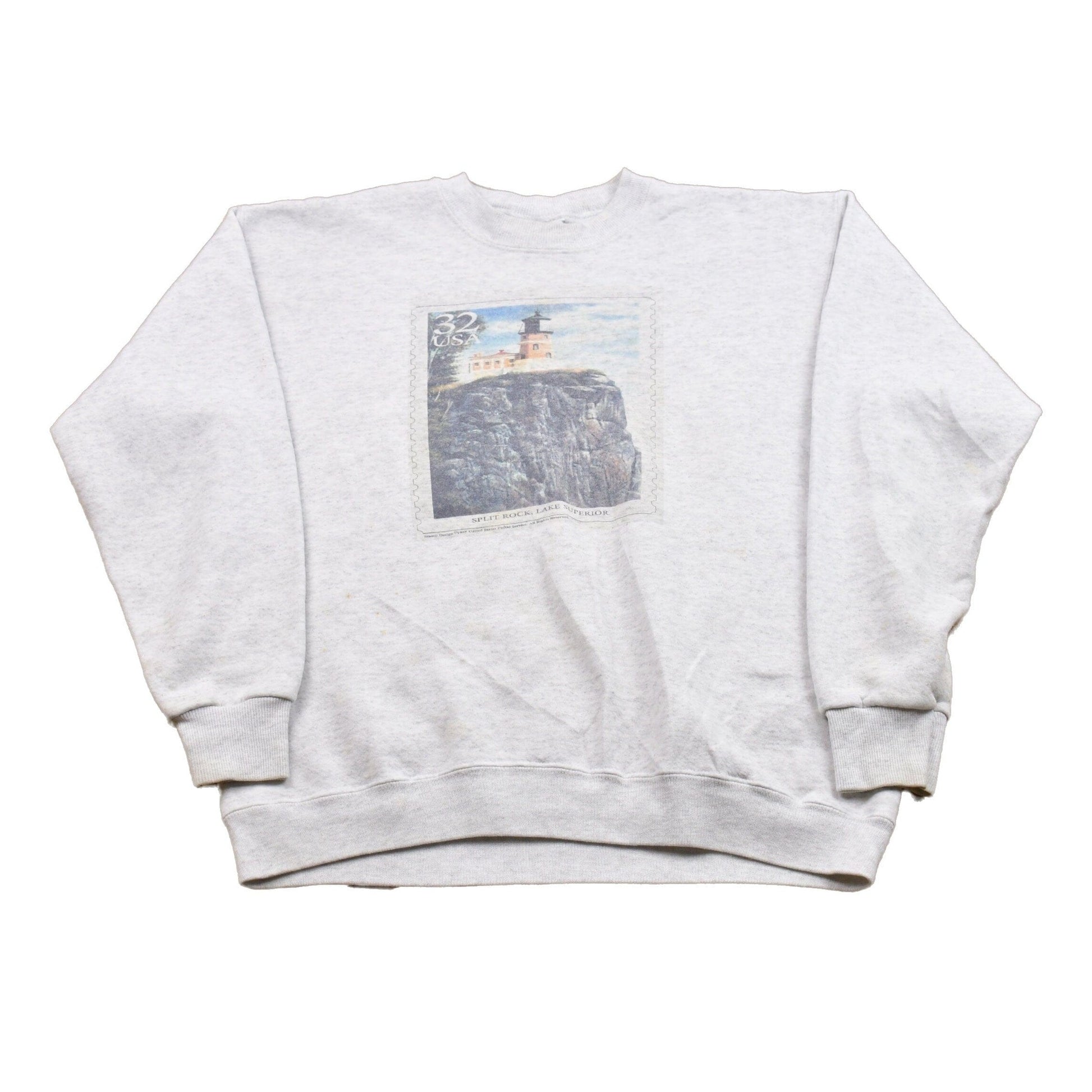 Vintage 1990s Split Rock, Lake Superior Crewneck Sweatshirt Men's Medium from propervintagecanada