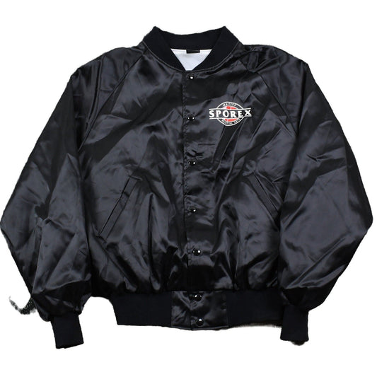 Vintage 1990s Sporex Martial Arts Satin Bomber Jacket Men's XL from propervintagecanada