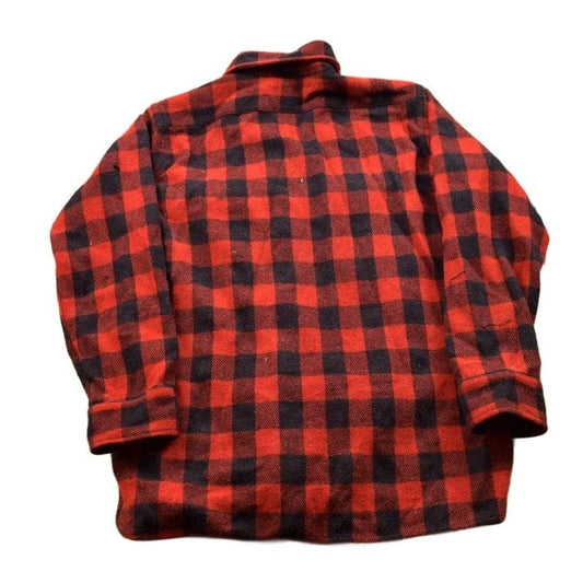 Vintage 1990s Sportclad JC Penney Plaid Flannel Button Up Shirt Men's Medium from propervintagecanada