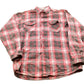 Vintage 1990s Sports Afieid Plaid Flannel Button Up Shirt Men's L from propervintagecanada