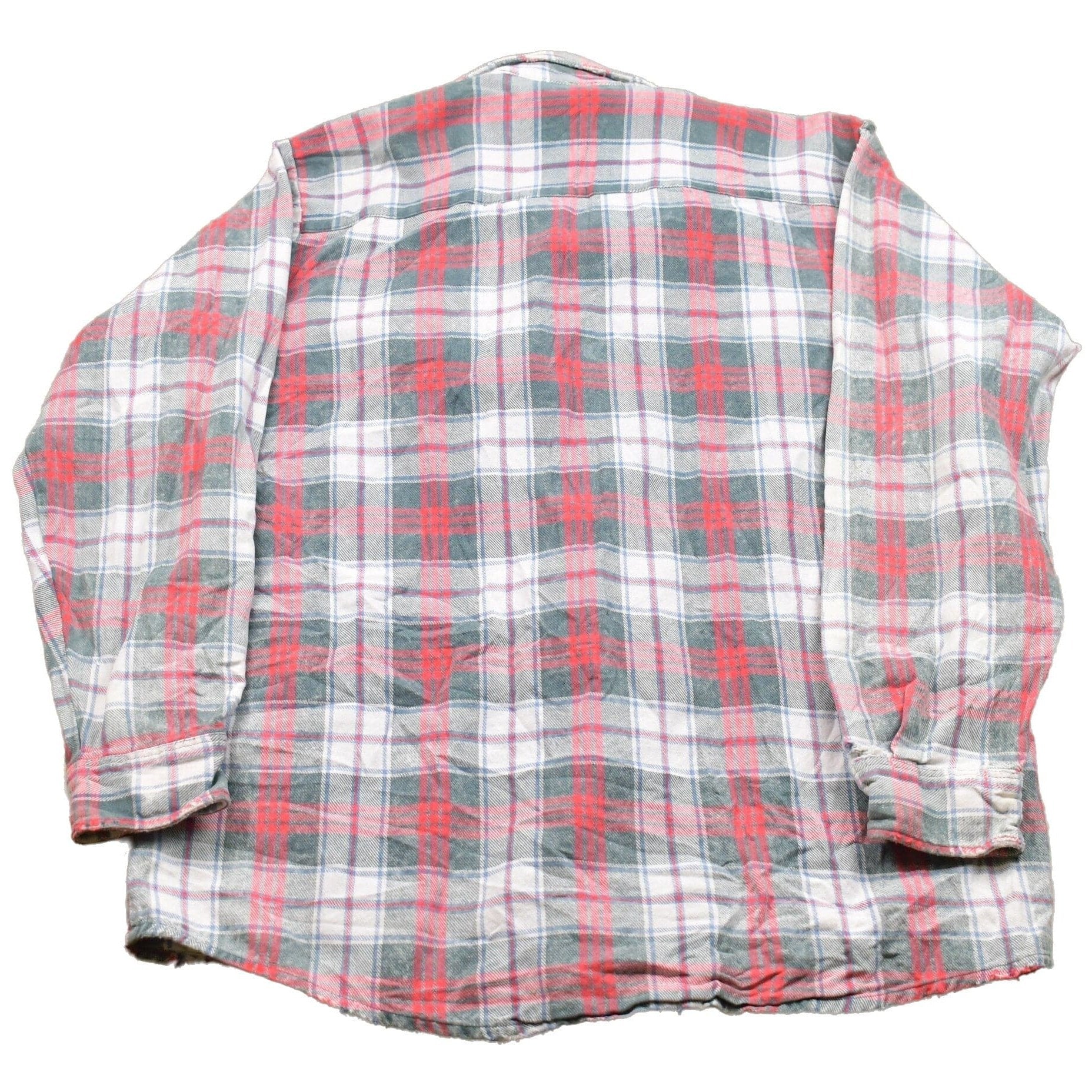 Vintage 1990s Sports Afield Plaid Button Up Shirt Men's XL from propervintagecanada